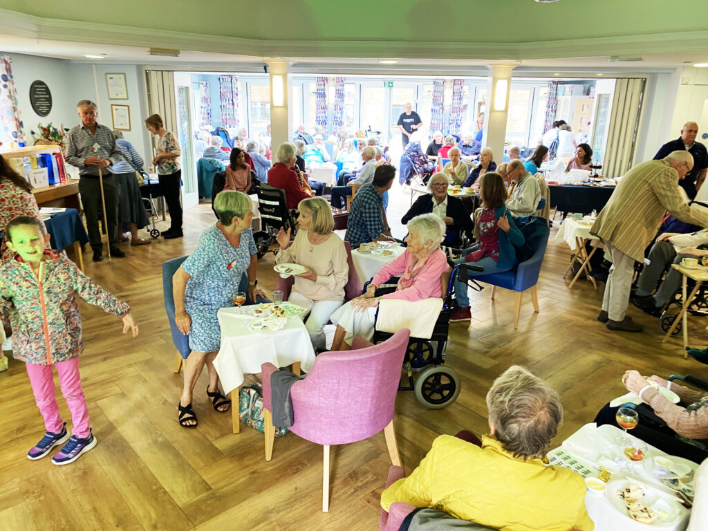 Garden Parties enjoyed by all across Whitgift Care