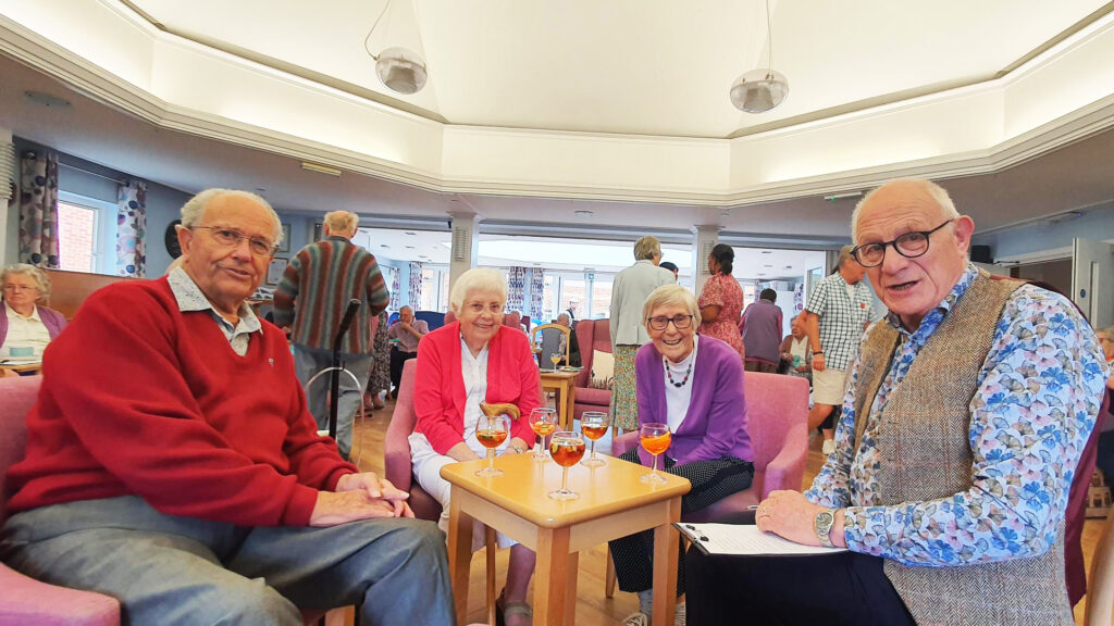 Residents celebrate two decades of being part of Whitgift Care